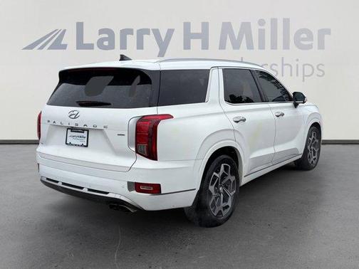 Hyper White 2022 Hyundai PALISADE Calligraphy