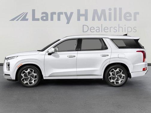 Hyper White 2022 Hyundai PALISADE Calligraphy
