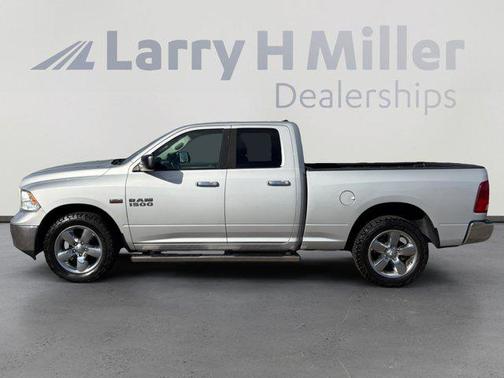 Bright Silver Clearcoat Metallic 2016 RAM 1500 Big Horn