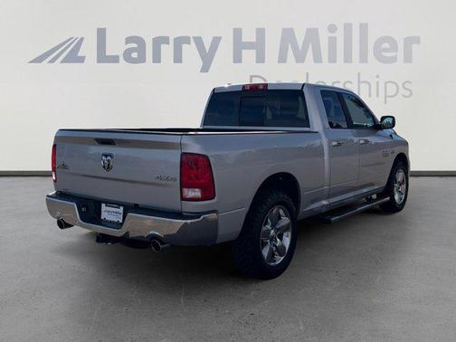 Bright Silver Clearcoat Metallic 2016 RAM 1500 Big Horn