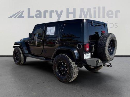 Black Clearcoat 2014 Jeep Wrangler Unlimited Sahara