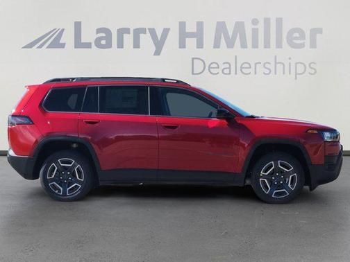 Red 2026 Jeep Cherokee LAREDO/LIMITED