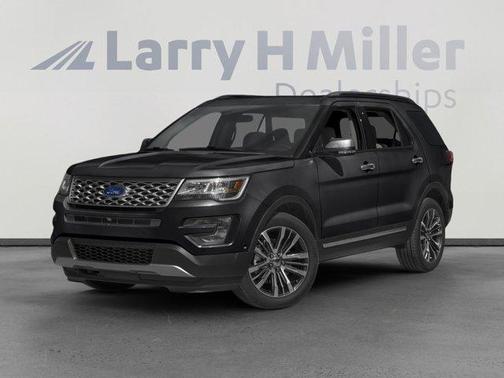 Maroon 2016 Ford Explorer Platinum