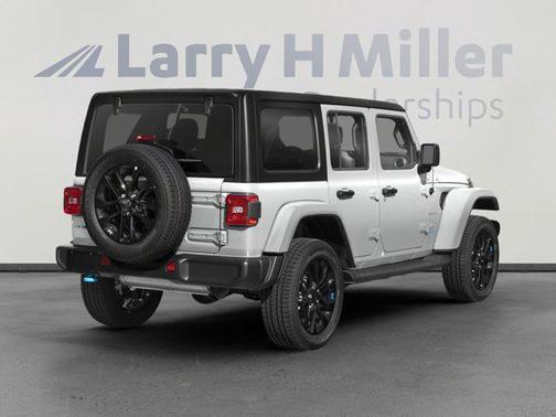 Bright White Clearcoat 2023 Jeep Wrangler 4xe Sahara