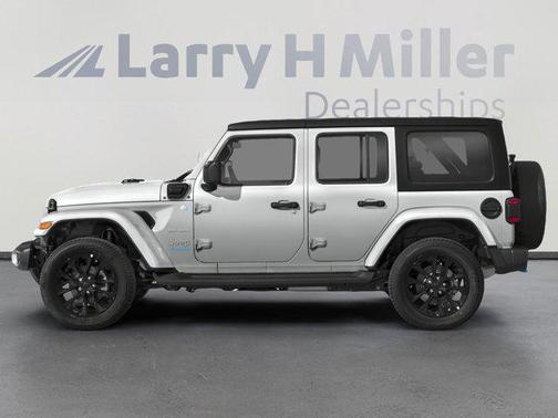 Bright White Clearcoat 2023 Jeep Wrangler 4xe Sahara