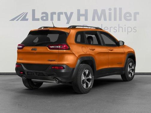 Mango Tango Pearlcoat 2015 Jeep Cherokee Trailhawk