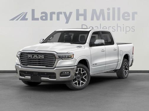 Bright White Clearcoat 2026 RAM 1500 Laramie