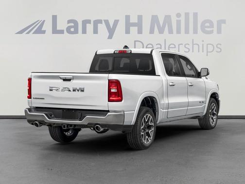 Bright White Clearcoat 2026 RAM 1500 Laramie