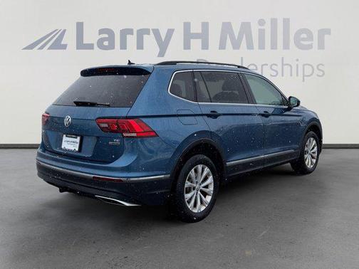 Silk Blue Metallic 2018 Volkswagen Tiguan 2.0T SE