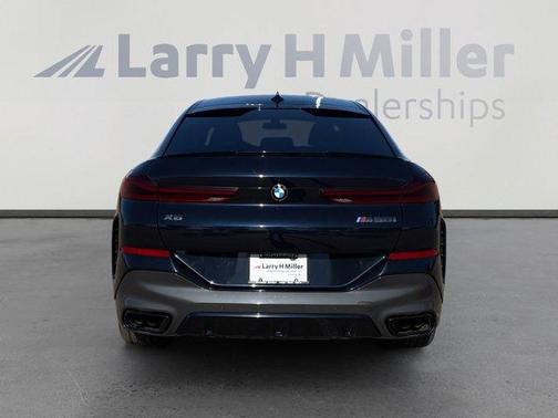 Carbon Black Metallic 2021 BMW X6 M50i
