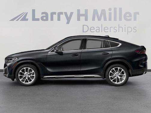 Carbon Black Metallic 2021 BMW X6 M50i