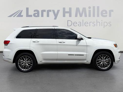 Bright White Clearcoat 2017 Jeep Grand Cherokee Summit