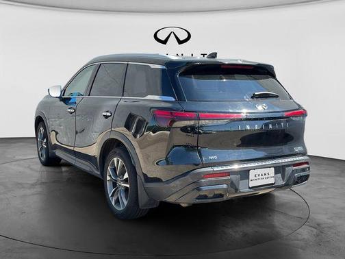 Diamond Black 2025 INFINITI QX60 Luxe