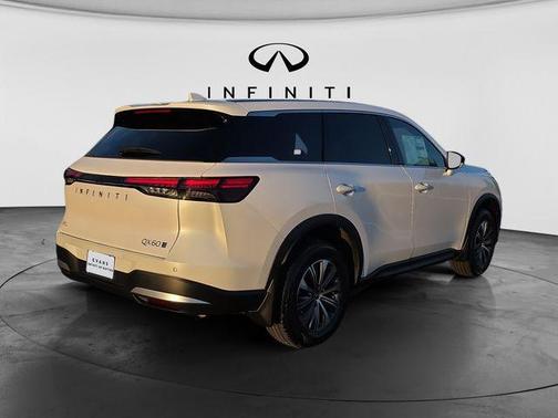 Radiant White 2026 INFINITI QX60 Pure
