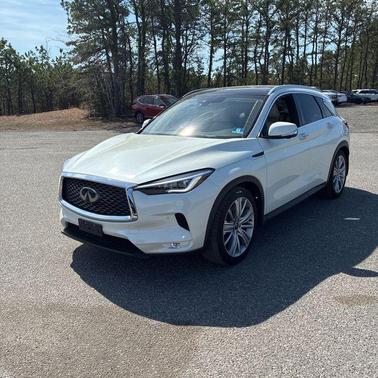 Majestic White 2020 INFINITI QX50 SENSORY