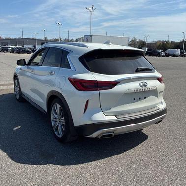 Majestic White 2020 INFINITI QX50 SENSORY