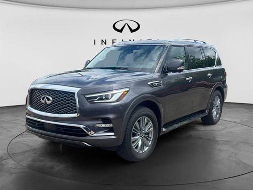 Anthracite Gray 2024 INFINITI QX80 Luxe