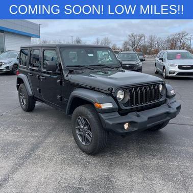 Black Clearcoat 2024 Jeep Wrangler Sport