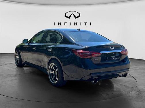 Black Obsidian 2018 INFINITI Q50 3.0t LUXE