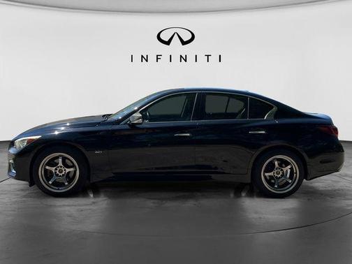 Black Obsidian 2018 INFINITI Q50 3.0t LUXE