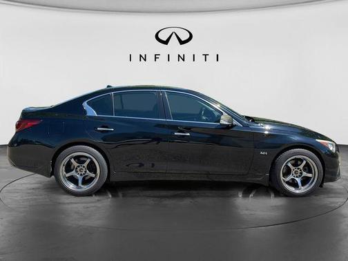 Black Obsidian 2018 INFINITI Q50 3.0t LUXE