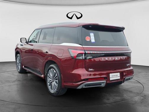 Coulis Red 2026 INFINITI QX80 Luxe