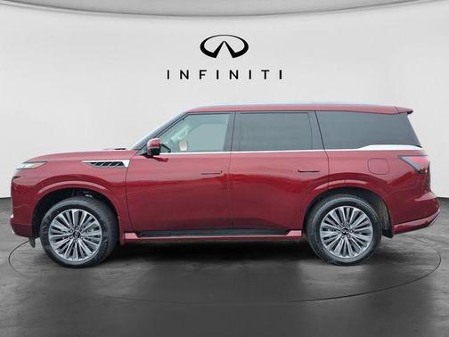 Coulis Red 2026 INFINITI QX80 Luxe