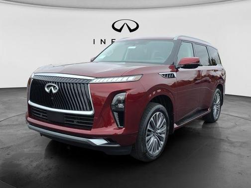 Coulis Red 2026 INFINITI QX80 Luxe
