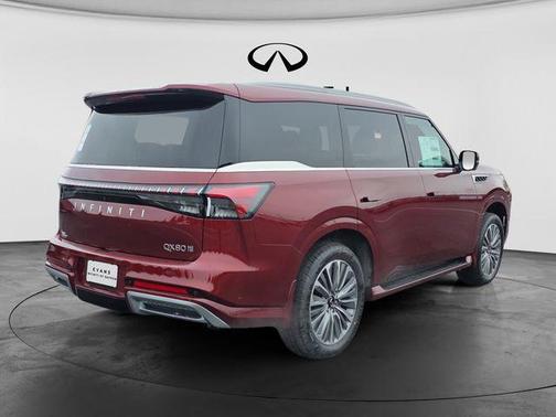 Coulis Red 2026 INFINITI QX80 Luxe
