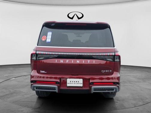 Coulis Red 2026 INFINITI QX80 Luxe