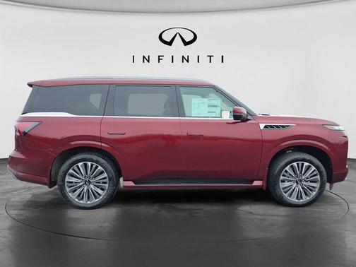 Coulis Red 2026 INFINITI QX80 Luxe