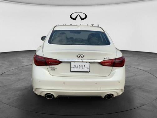 Majestic White 2023 INFINITI Q50 LUXE