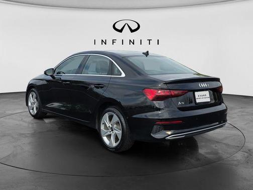 Brilliant Black 2023 Audi A3 40 Premium