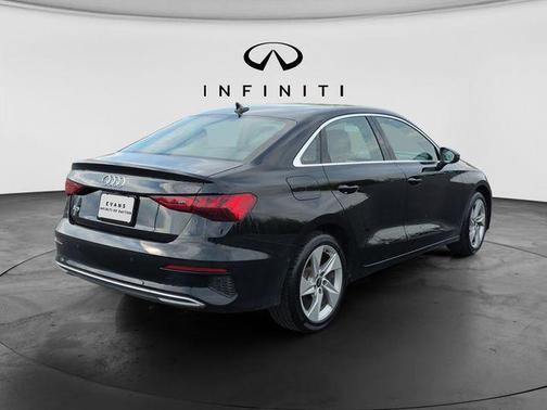 Brilliant Black 2023 Audi A3 40 Premium
