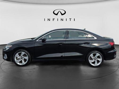 Brilliant Black 2023 Audi A3 40 Premium