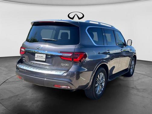 Anthracite Gray 2024 INFINITI QX80 Luxe