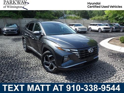 Gray 2022 Hyundai TUCSON SEL