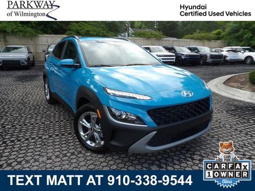 Teal 2023 Hyundai KONA SEL