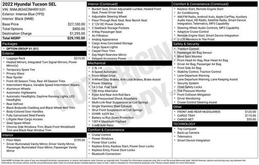2022 Hyundai TUCSON SEL