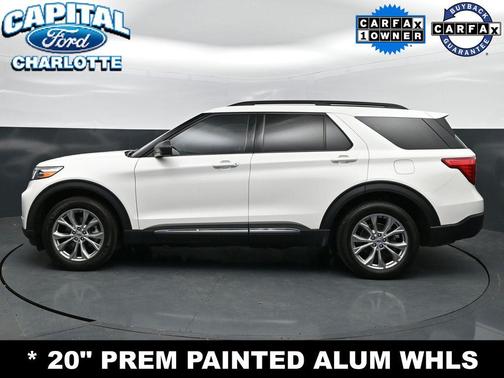STAR WHITE MET TRI-COAT 2023 Ford Explorer XLT