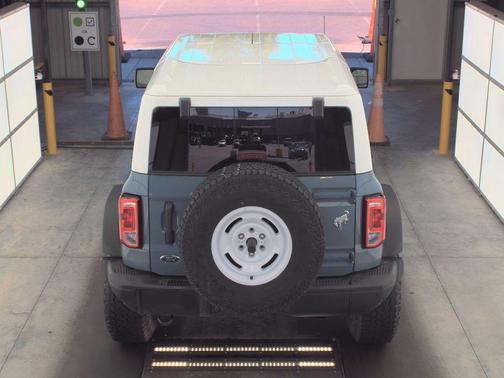 AZURE GRAY MET TRI-COAT 2025 Ford Bronco Heritage Edition