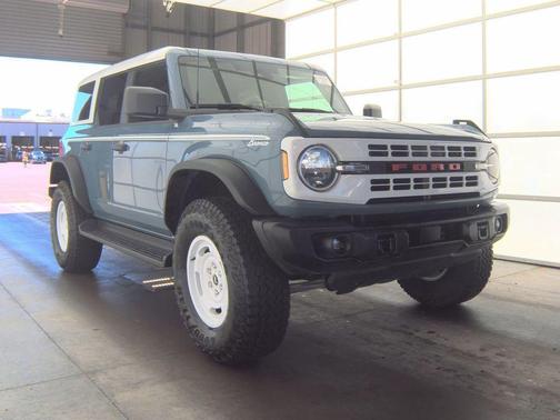 AZURE GRAY MET TRI-COAT 2025 Ford Bronco Heritage Edition