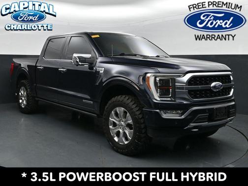 ANTIMATTER BLUE METALLIC 2021 Ford F-150 Platinum
