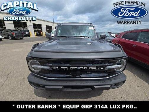 Gray Metallic 2022 Ford Bronco Outer Banks
