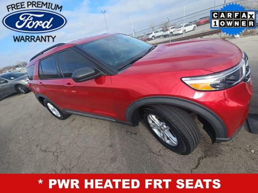 RAPID RED MET TINTED CC 2021 Ford Explorer XLT