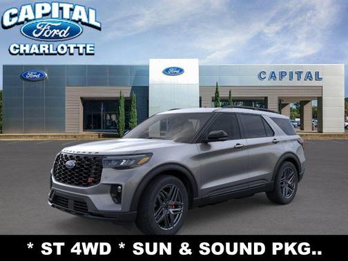 CARBONIZED GRAY METALLIC 2026 Ford Explorer ST
