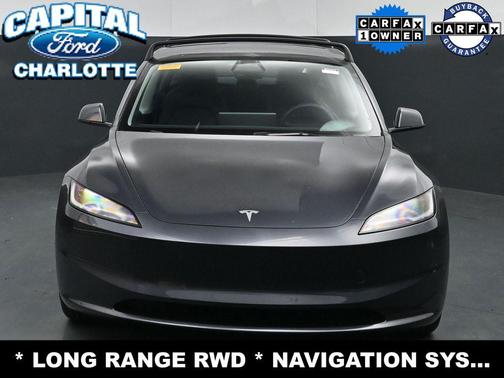 Stealth Grey 2025 Tesla Model 3 Long Range