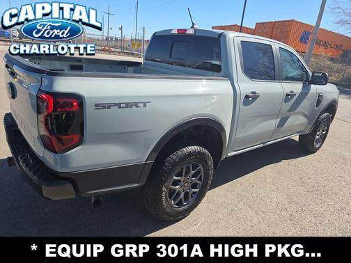 CACTUS GRAY 2024 Ford Ranger XLT