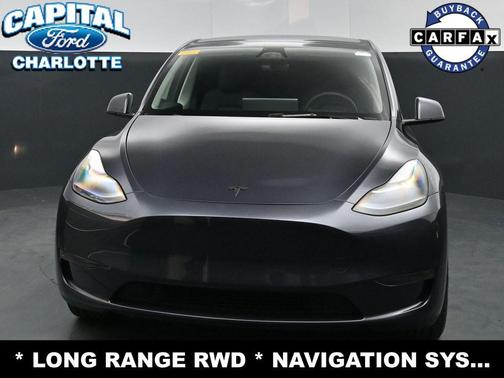 Stealth Grey 2024 Tesla Model Y Long Range Single Motor Rear-Wheel Drive