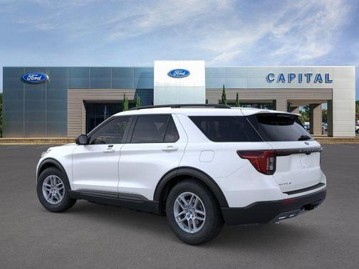 STAR WHITE MET TRI-COAT 2026 Ford Explorer Active